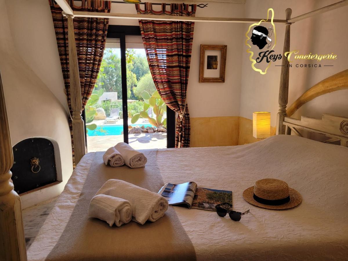 Casa Salya 8 Pers Piscine Privee Chauffee San Cipriano Villa Lecci Eksteriør bilde