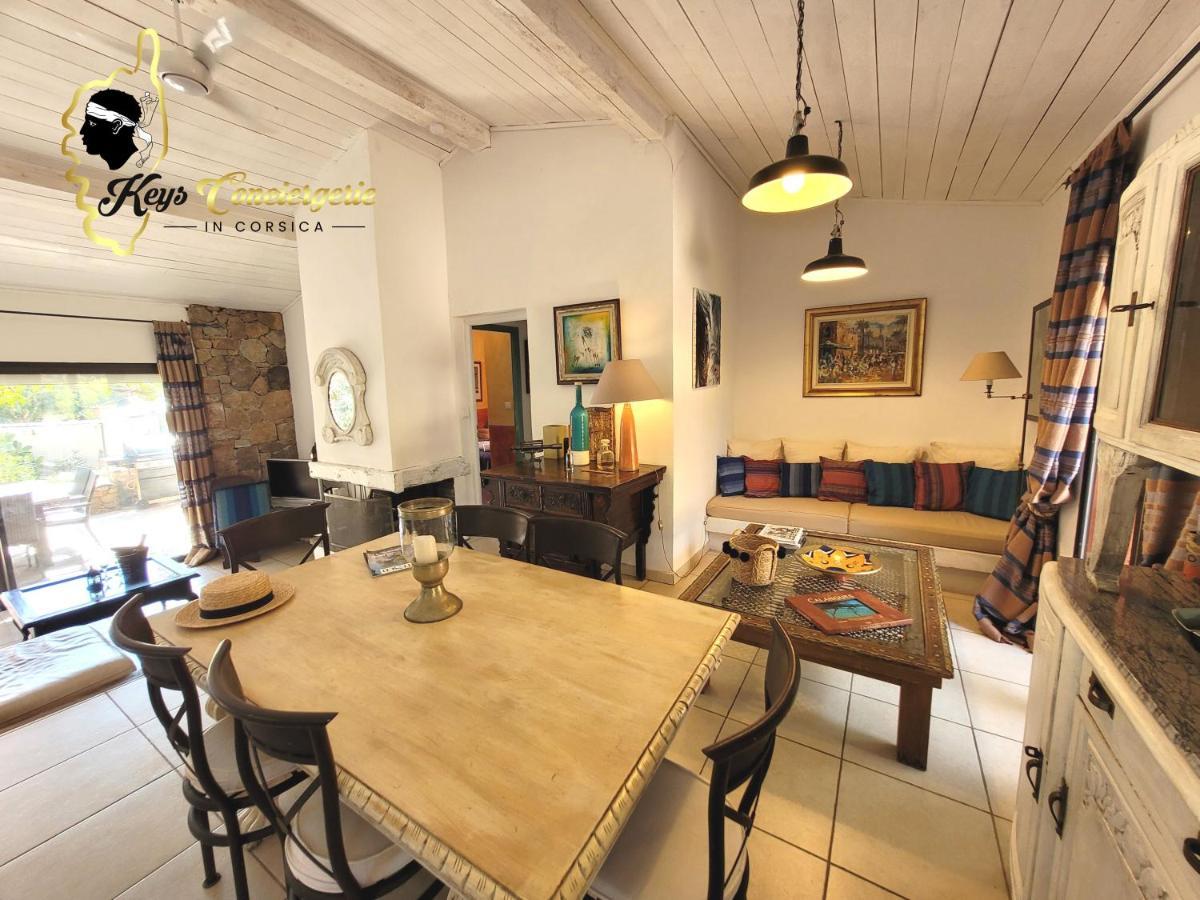Casa Salya 8 Pers Piscine Privee Chauffee San Cipriano Villa Lecci Eksteriør bilde