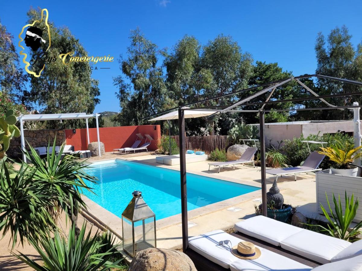 Casa Salya 8 Pers Piscine Privee Chauffee San Cipriano Villa Lecci Eksteriør bilde