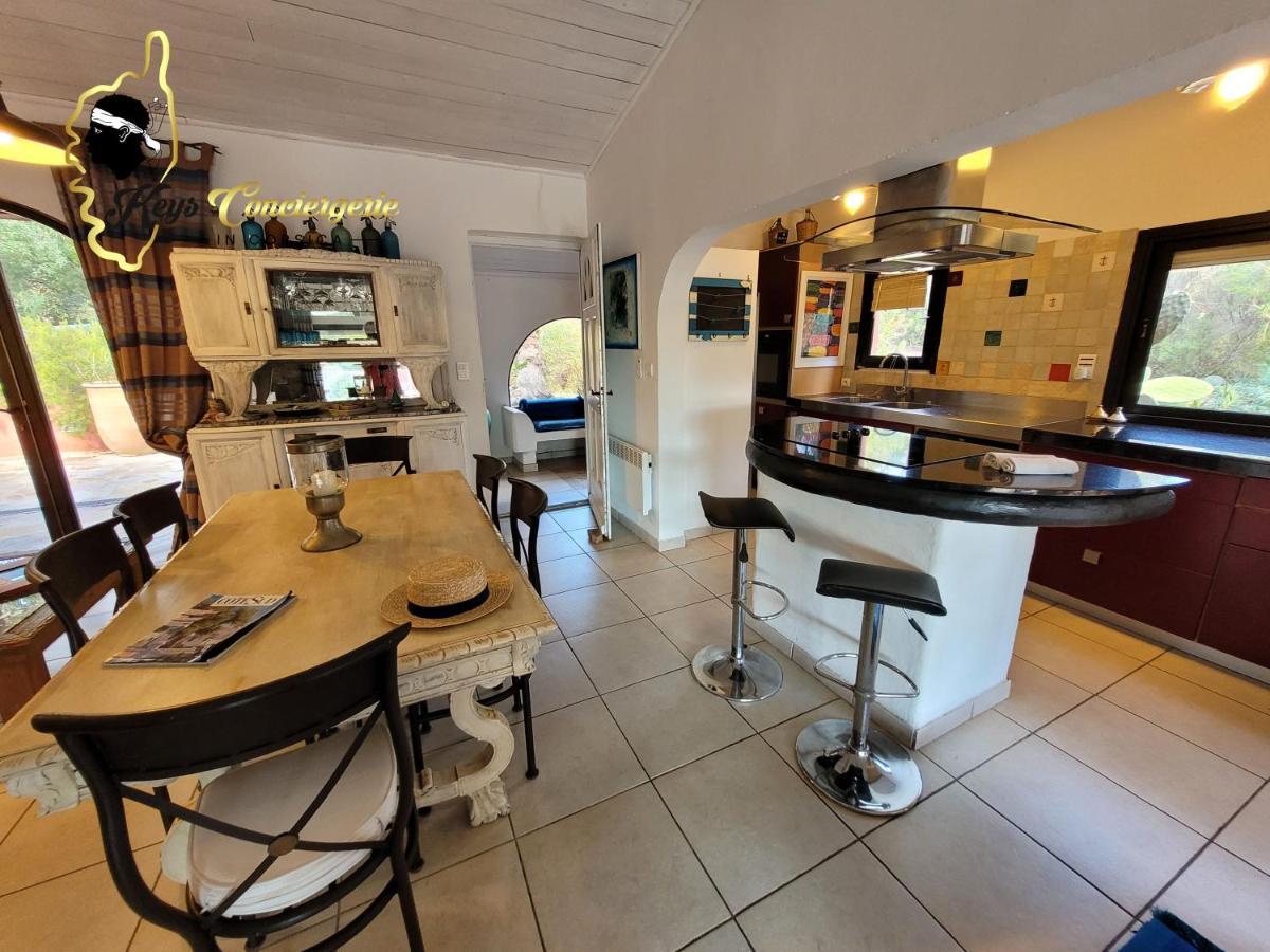 Casa Salya 8 Pers Piscine Privee Chauffee San Cipriano Villa Lecci Eksteriør bilde