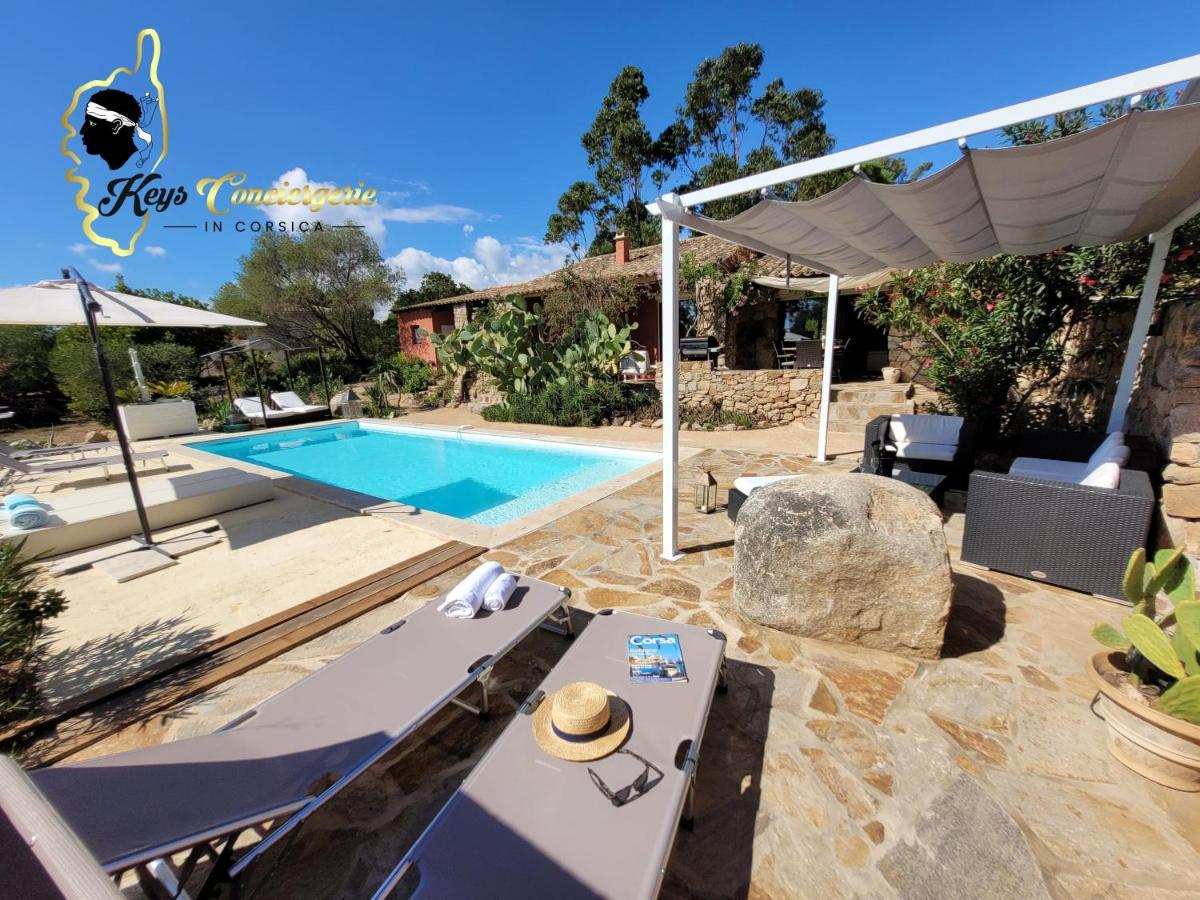 Casa Salya 8 Pers Piscine Privee Chauffee San Cipriano Villa Lecci Eksteriør bilde