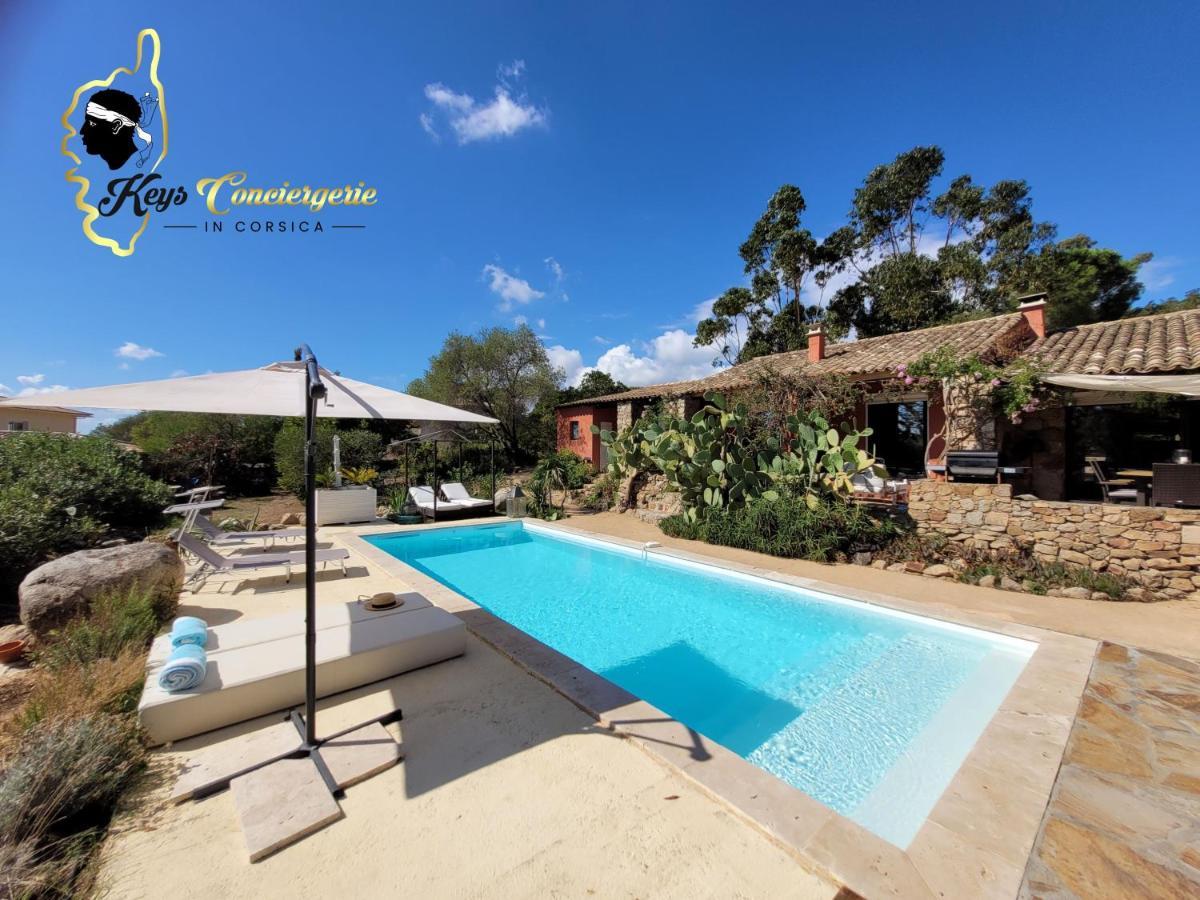 Casa Salya 8 Pers Piscine Privee Chauffee San Cipriano Villa Lecci Eksteriør bilde