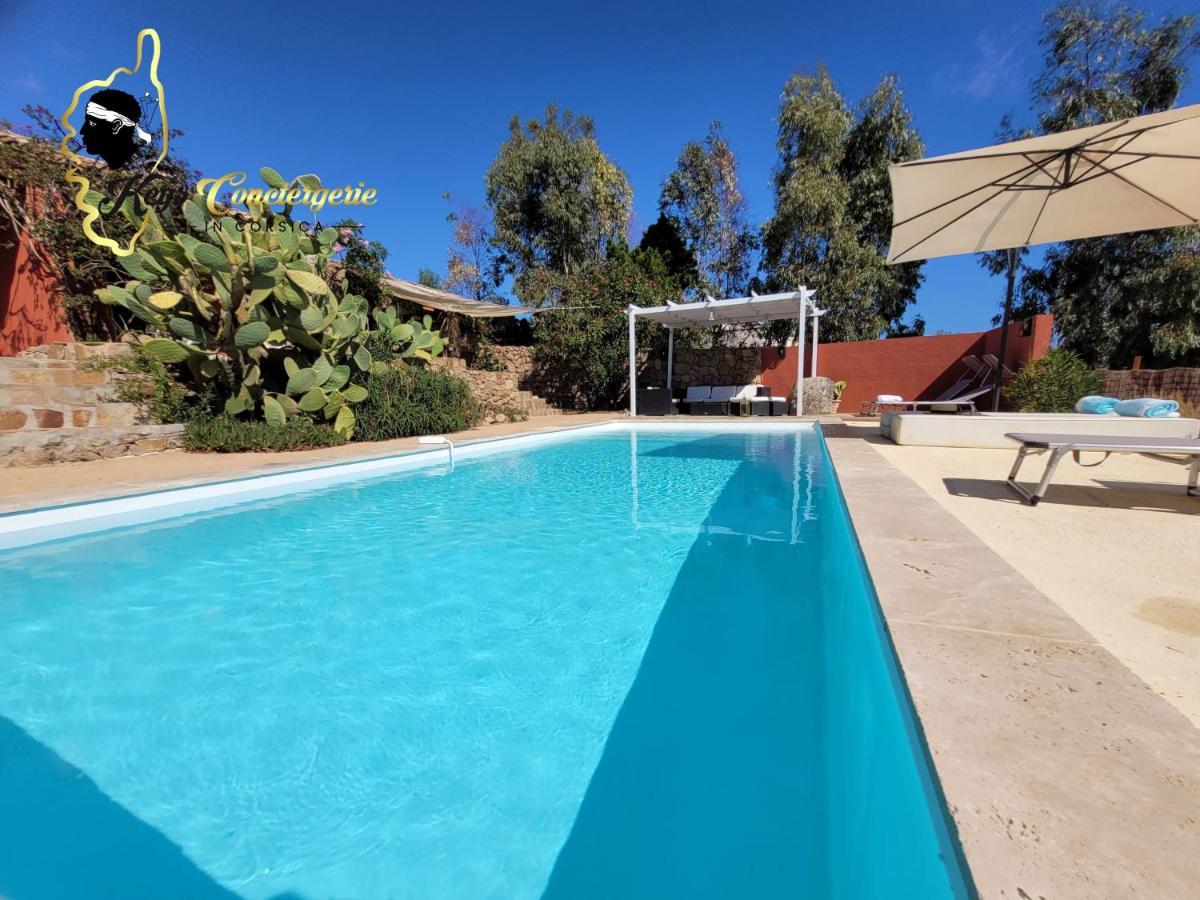 Casa Salya 8 Pers Piscine Privee Chauffee San Cipriano Villa Lecci Eksteriør bilde