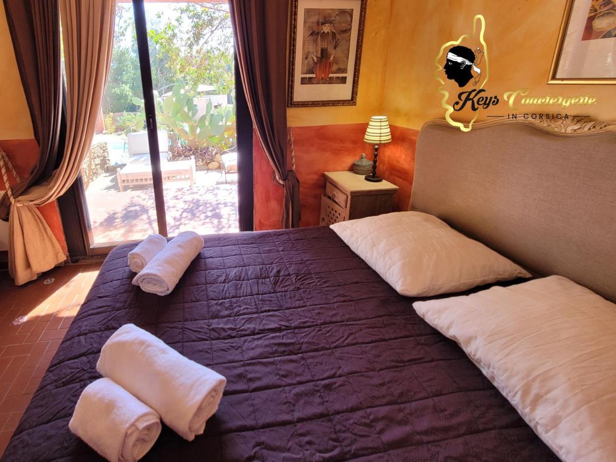 Casa Salya 8 Pers Piscine Privee Chauffee San Cipriano Villa Lecci Eksteriør bilde