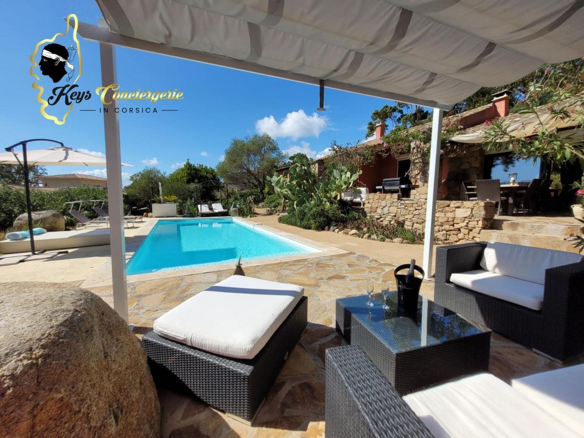 Casa Salya 8 Pers Piscine Privee Chauffee San Cipriano Villa Lecci Eksteriør bilde