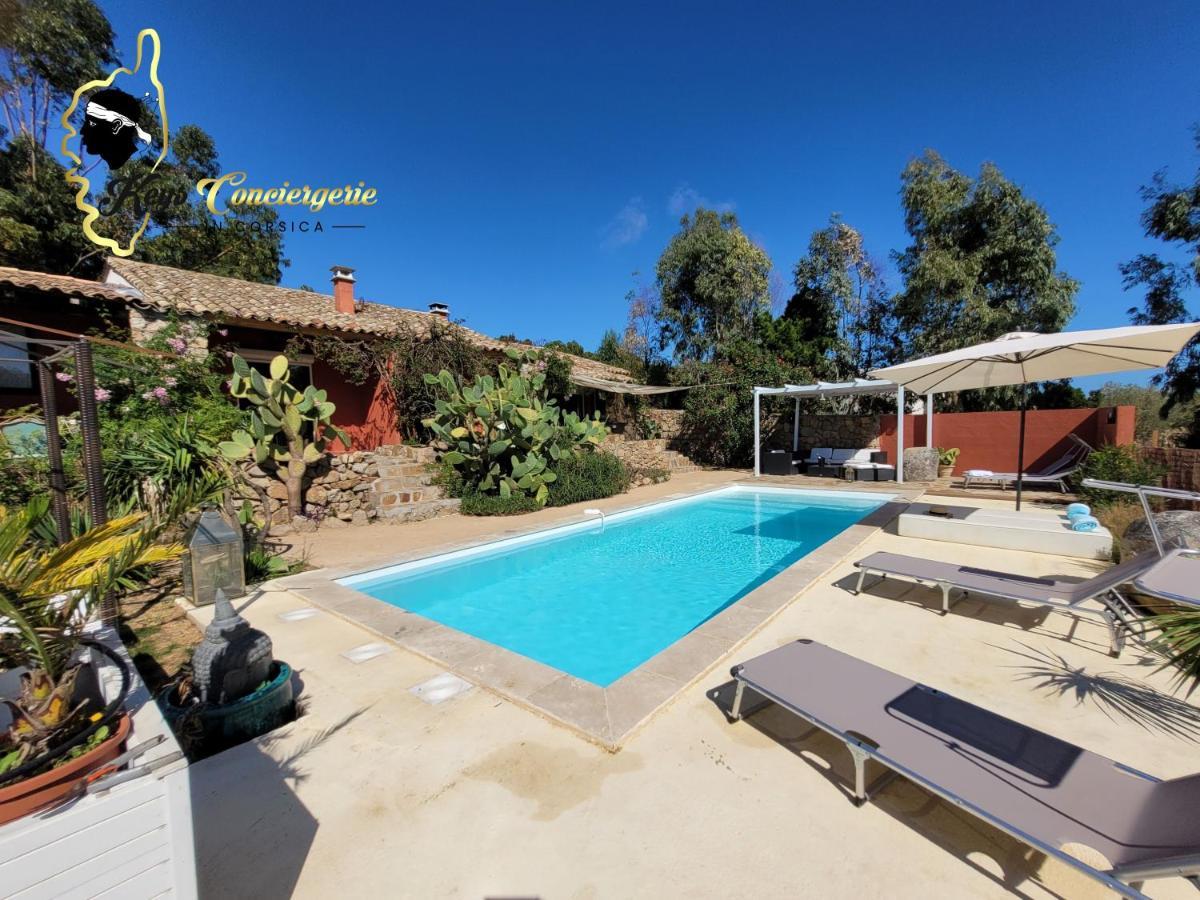 Casa Salya 8 Pers Piscine Privee Chauffee San Cipriano Villa Lecci Eksteriør bilde