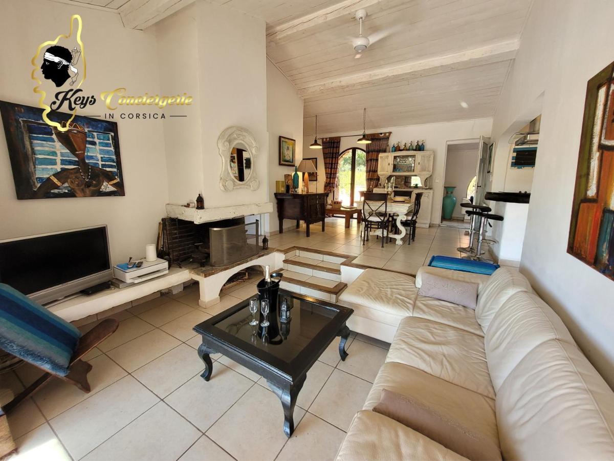 Casa Salya 8 Pers Piscine Privee Chauffee San Cipriano Villa Lecci Eksteriør bilde