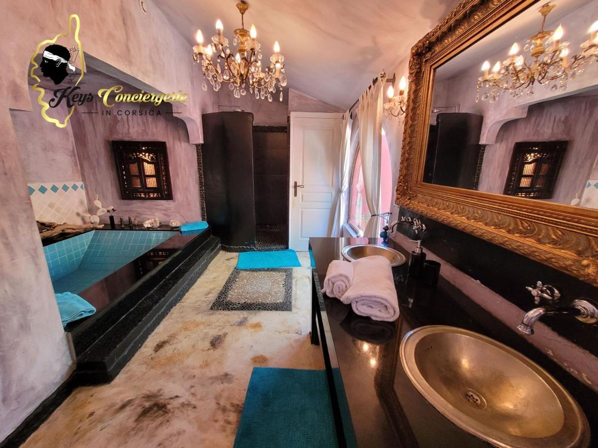 Casa Salya 8 Pers Piscine Privee Chauffee San Cipriano Villa Lecci Eksteriør bilde