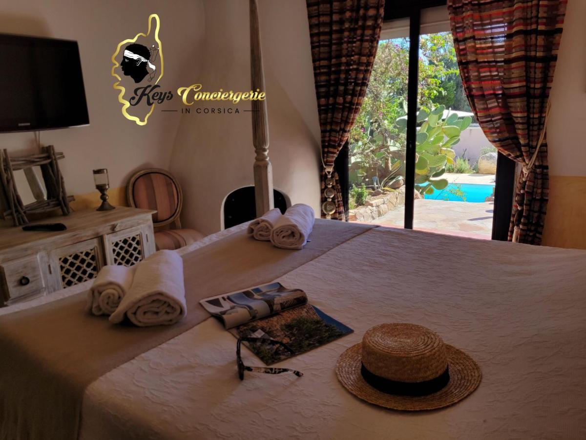 Casa Salya 8 Pers Piscine Privee Chauffee San Cipriano Villa Lecci Eksteriør bilde